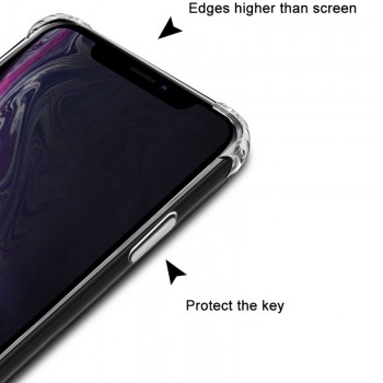 Silikoninis-Anti shock 0.6 mm. storio dėklas (IPHONE XR) Silikoninis-Anti shock 0.6 mm. storio dėklas (IPHONE XR)
